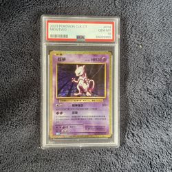 Mewtwo PSA 10 2023 Classic Collection 