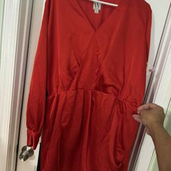 Red dress 