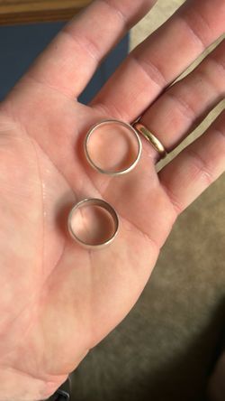 Silver rings