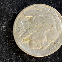 1938 Buffalo nickel no mint mark