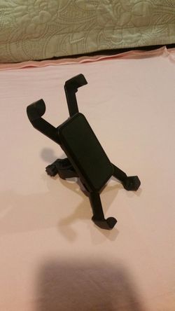 Universal bike phone holder.