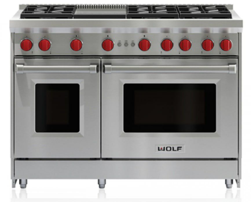 Wolf 48" Pro-Style Stainless Steel Range New 