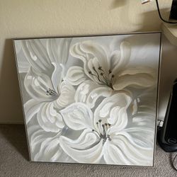 Large Floral Painting 