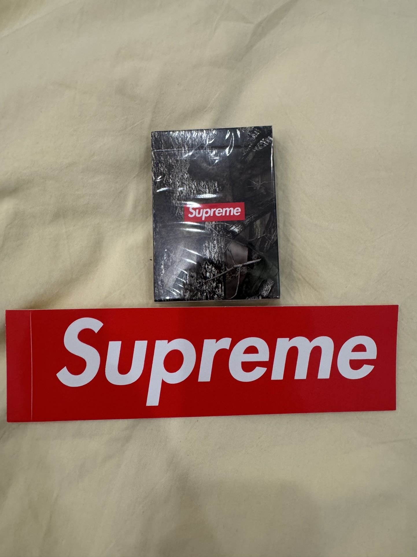 Supreme Camo Playing Card Deck - SS25 - Full Size Deck ~ NEW, SEALED