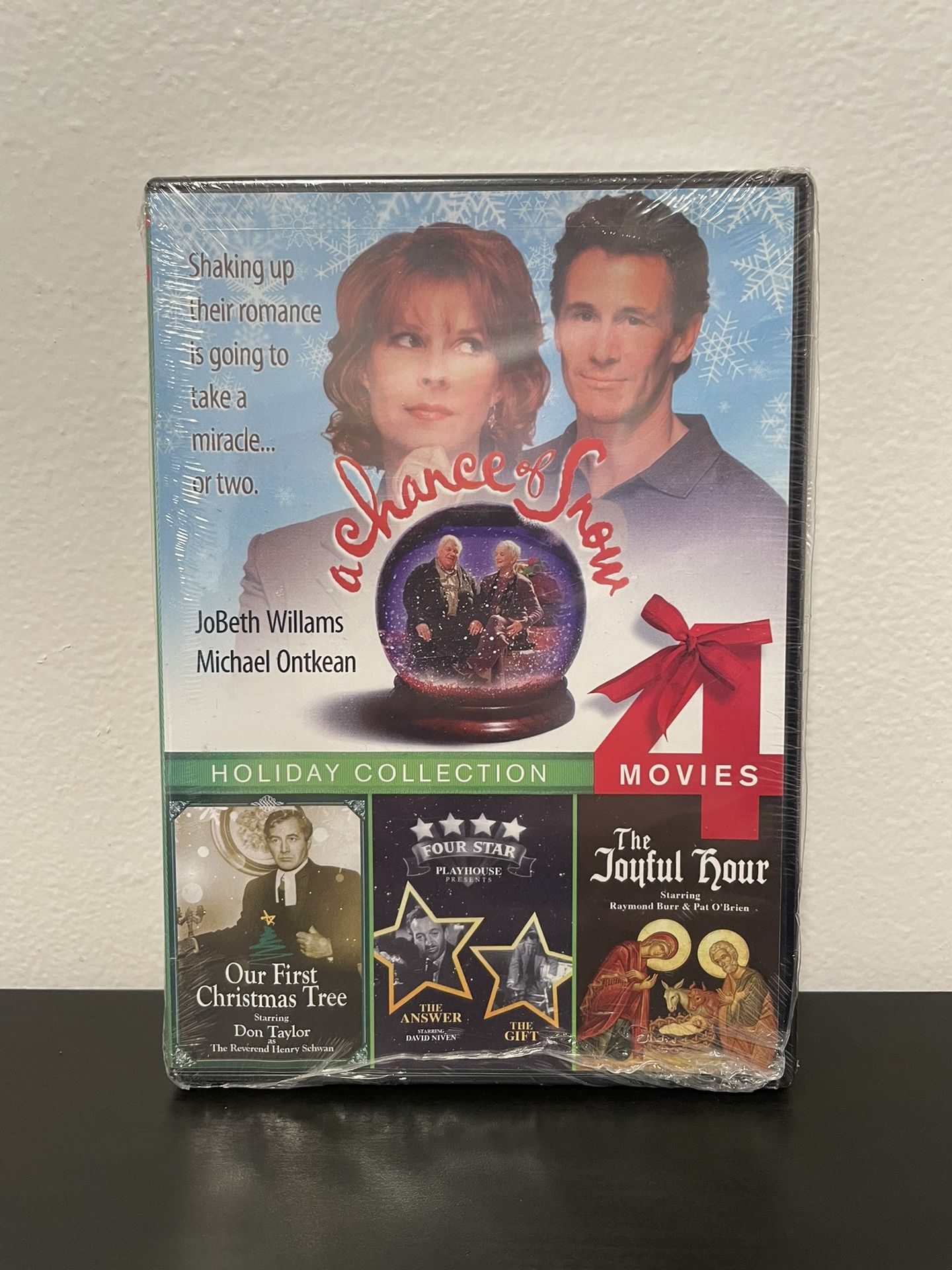 4 Movie Holiday Collection DVD NEW Chance Of Snow Our First Christmas Tree 2013