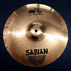 Sabian 13" B8 Pro Thin Crash Cymbal **Located In Upland**