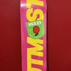 GUESS X Utmost Skateboard Deck 