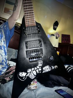 1980 peavey vortex exp with black Matt finish Guitar 