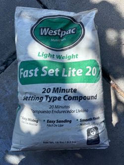 18 lb. Fast Set 20 Lite Setting-Type Powder Joint Compound