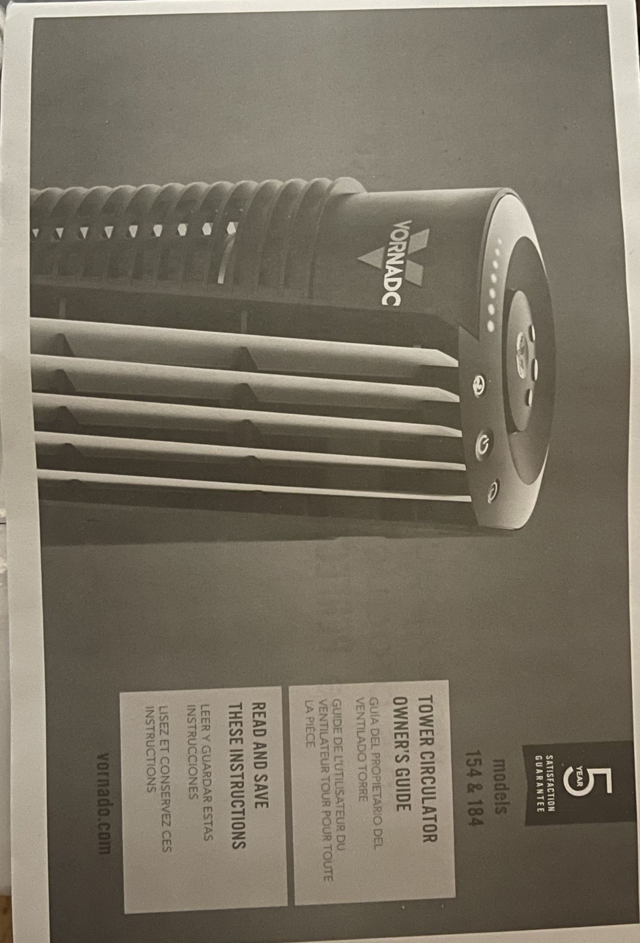 Unopened Vornado Tower Air Circulator