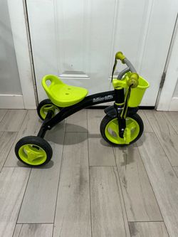 Infants Trike Kids Tricycle Green Black