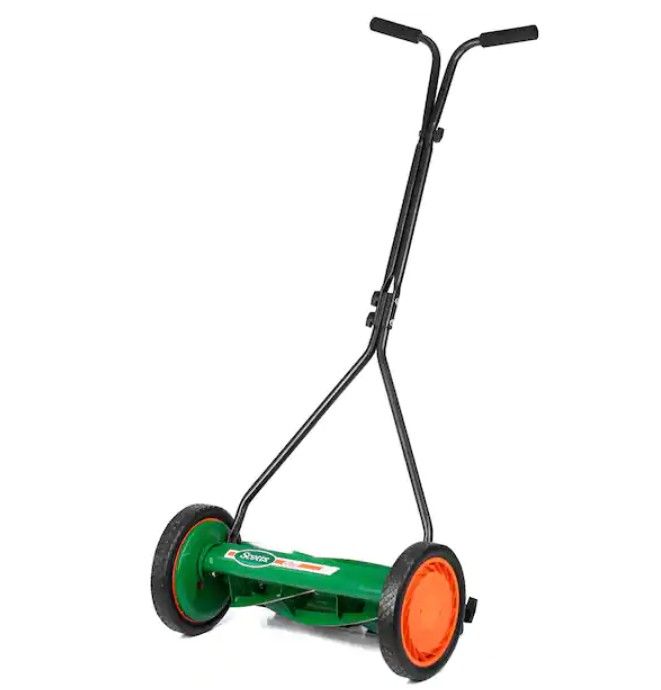 NEW Scotts Scott's 16in. Manual Walk Behind Push Reel Lawn Mower