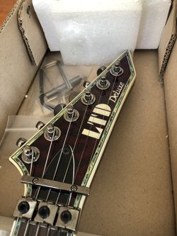 ESP LTD Deluxe MH-1000 Roger Waters autograph