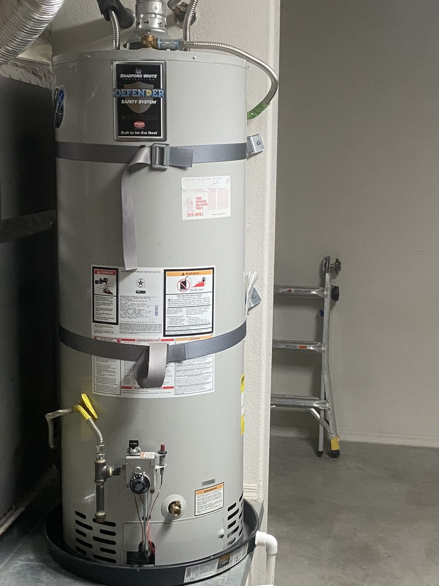 50 Gal Bradford White Gas Water Heater