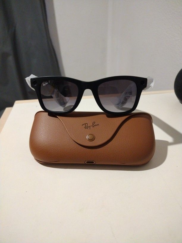 RayBan Meta AI Matte Polarized Glasses (NEW)