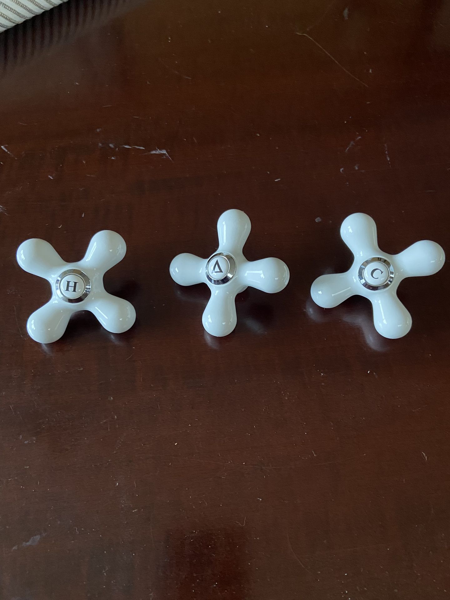 Porcelain Tub Handles