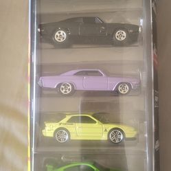 Fast and furious 5 pack hot wheels