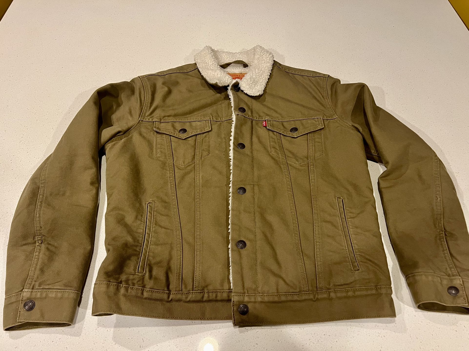 Levi’s Canvas Sherpa Lined Jacket