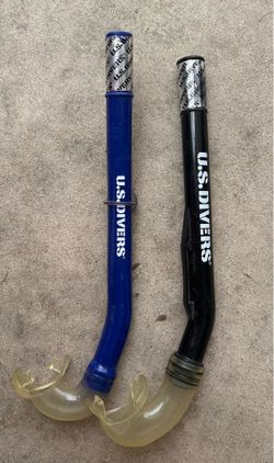 2 U.S. Divers snorkels,
