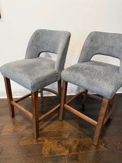 Two (2)) Counter height Bar Stools