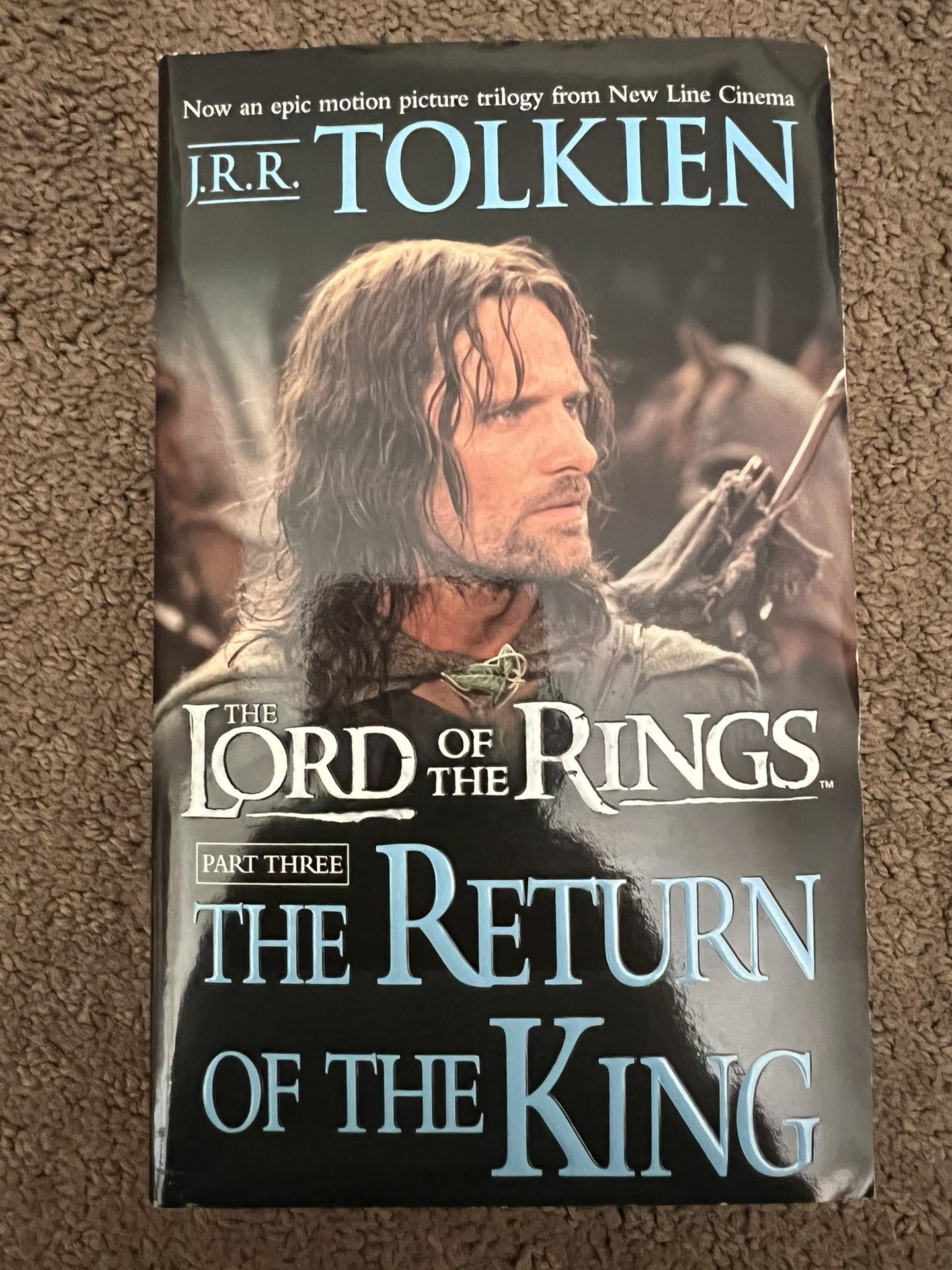 The Lord of the Rings The Return of the King book.