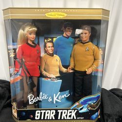 Star Trek Barbie And Ken 