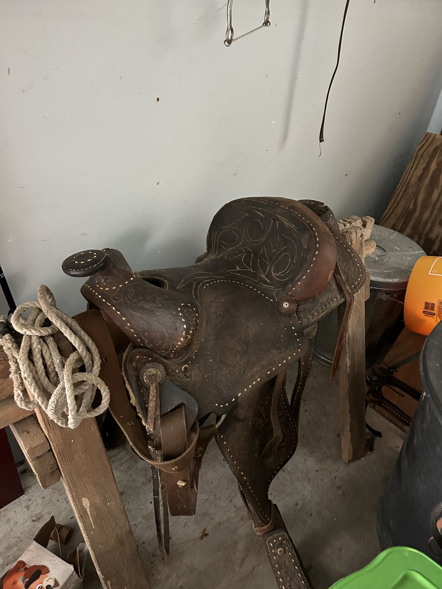 Horse Supplies And Western saddle