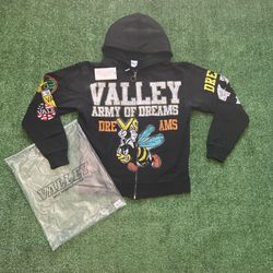 Black Valley Forever Army Zip up