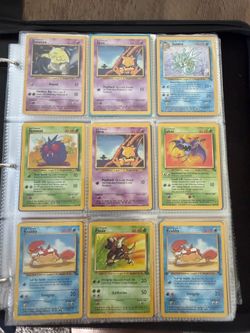 Vintage Pokemon Cards