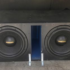 2 12” Rockville Punishers And Amp
