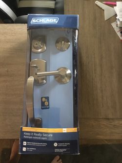 Schlage Entry Door Handle Set