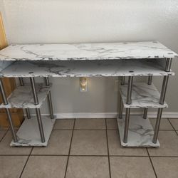 Marble Colored Desk