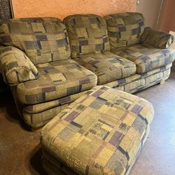 Sleeper Sofa, Loveseat, Ottoman