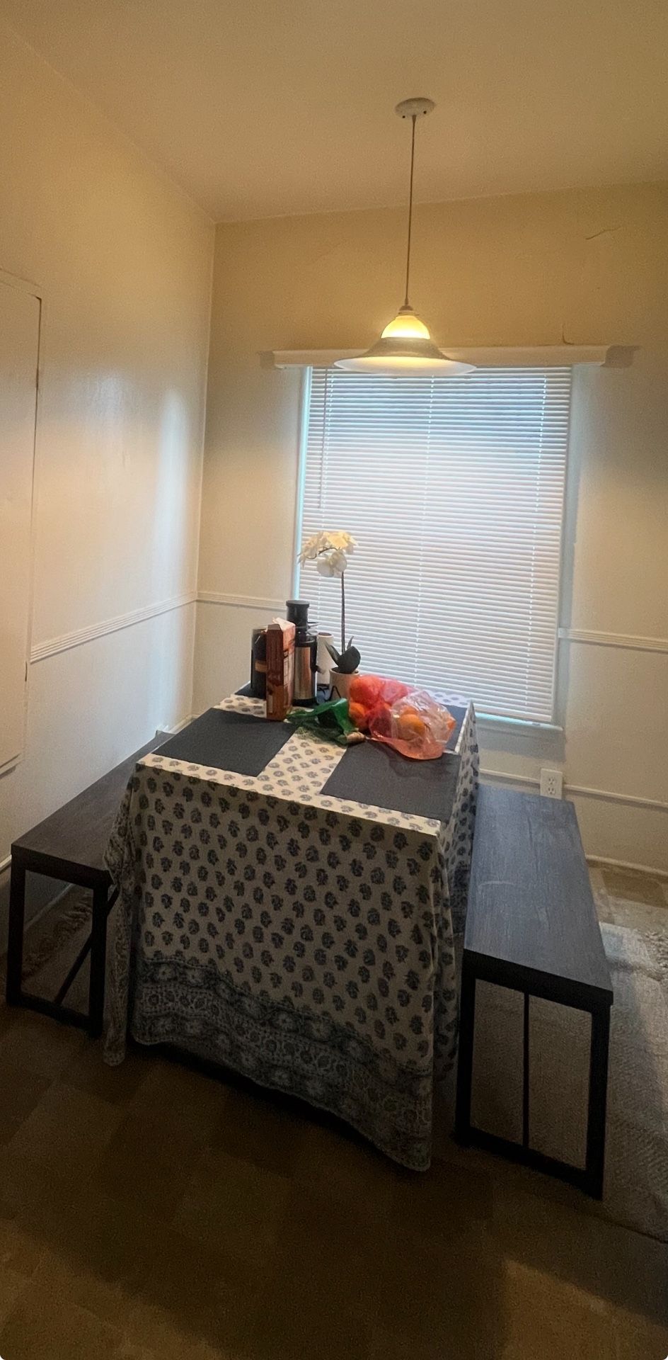 Bench Table Dining Kitchen Table