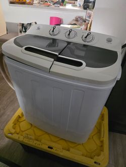 Portable Twin Tub Mini Washing Machine
