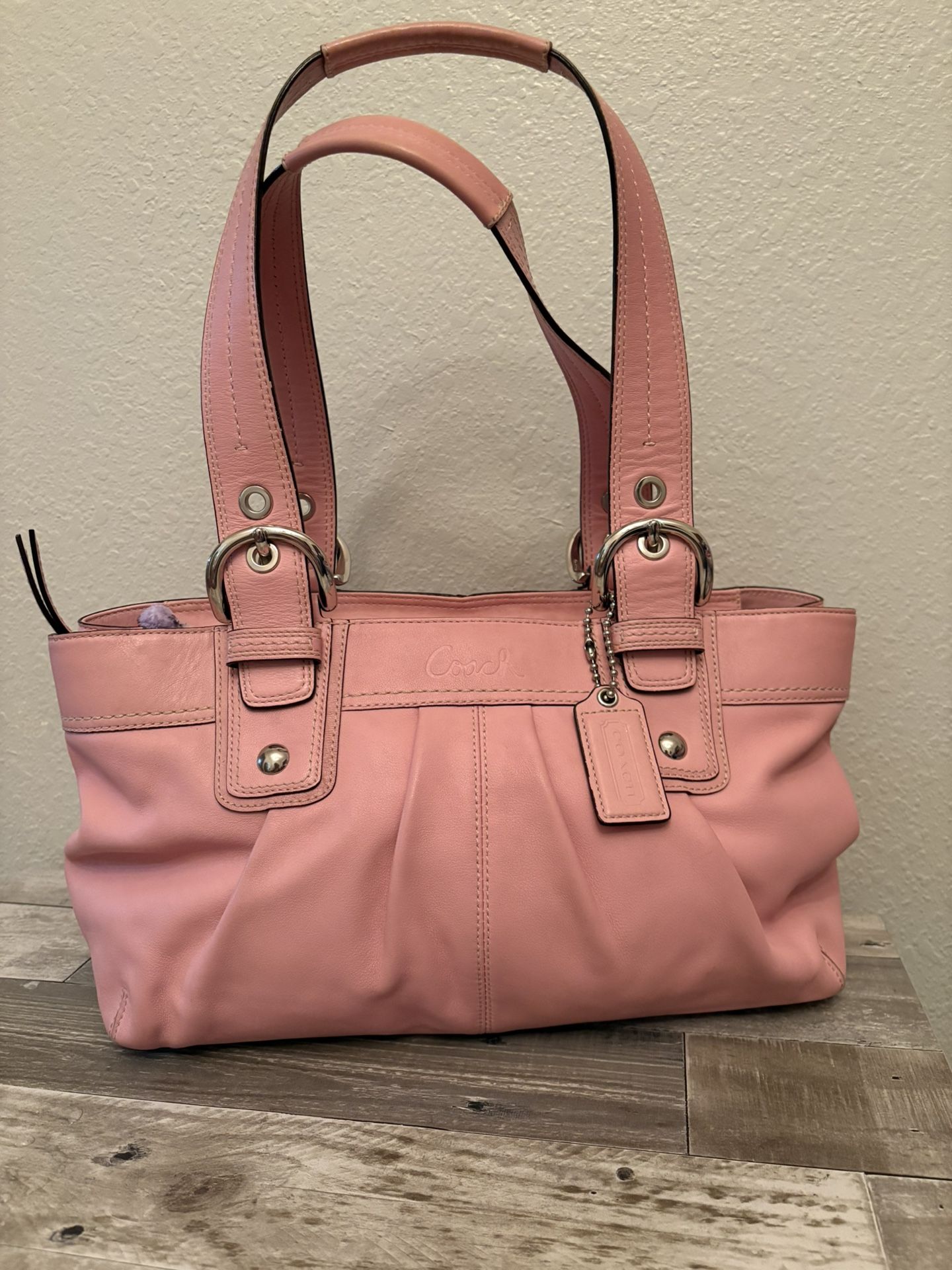 Pink Coach Bag