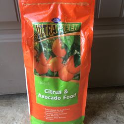 UltraGreen citrus and avocado food