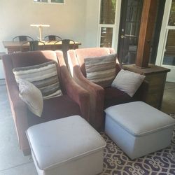 Sofa & 2 Chairs