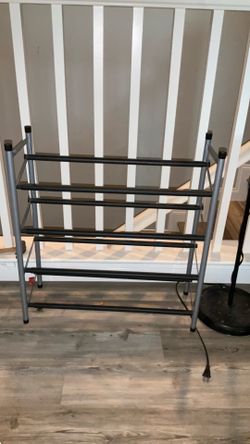 Shoe rack & lamp