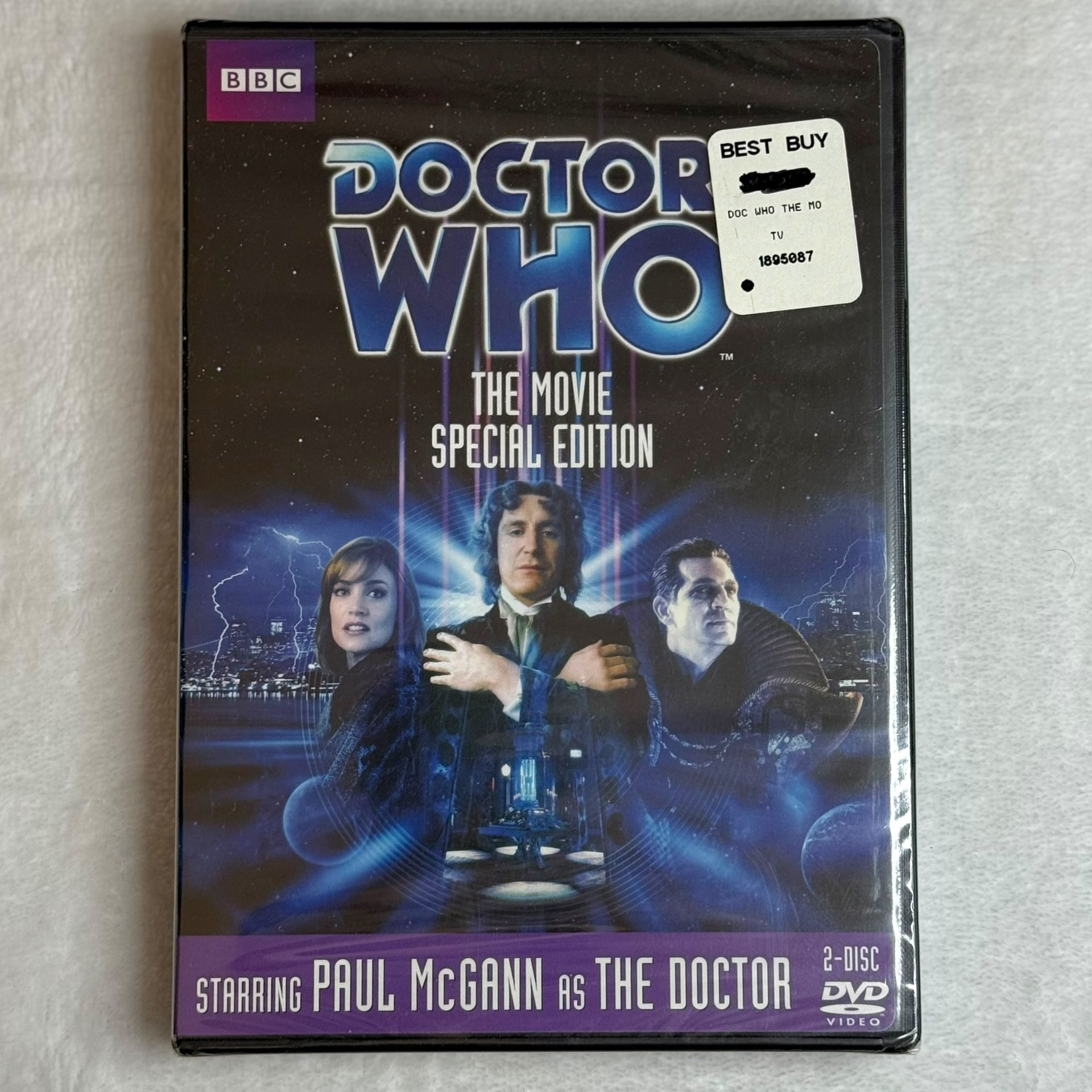 Doctor Who: The Movie Special Edition (2-Disc DVD, 2011) NEW Sealed | Paul McGann | BBC