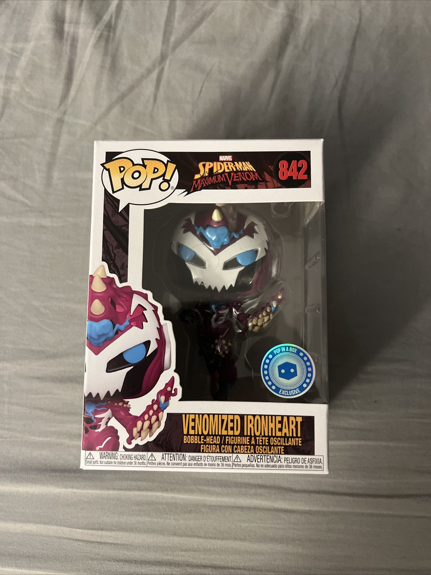 Funko Pop Marvel Venomized Iron Heart