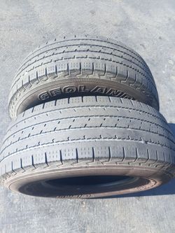 LT265/75R16 Yokohama HT Tires (2) Rollers