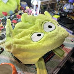 Tokyo Disney Resort Toy Story Aliens Fluffy Plush Beanie Hat