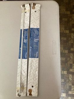 Kirsch Sash Rod #512 NEW -20 To 36" Length- Brass Ends