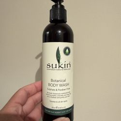 sukin body wash