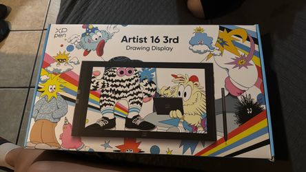 Artist 16 3rd drawing display