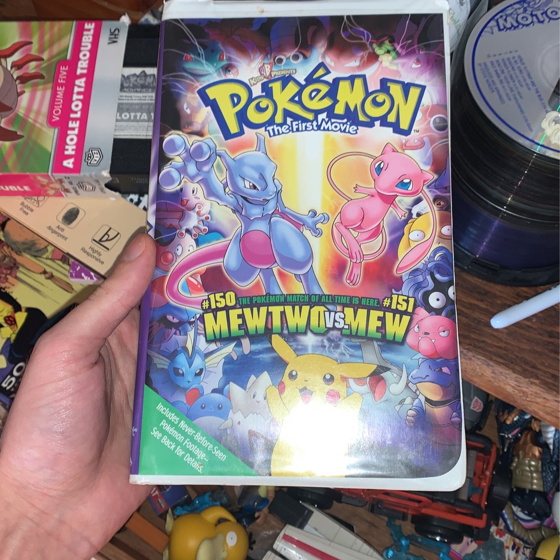Pokemon The First Movie Vhs