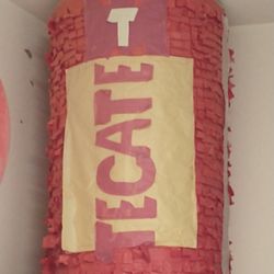 Tecate Beer Pinata 