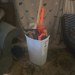 Electric Nerf Guns Plus Tech Deck Ramp