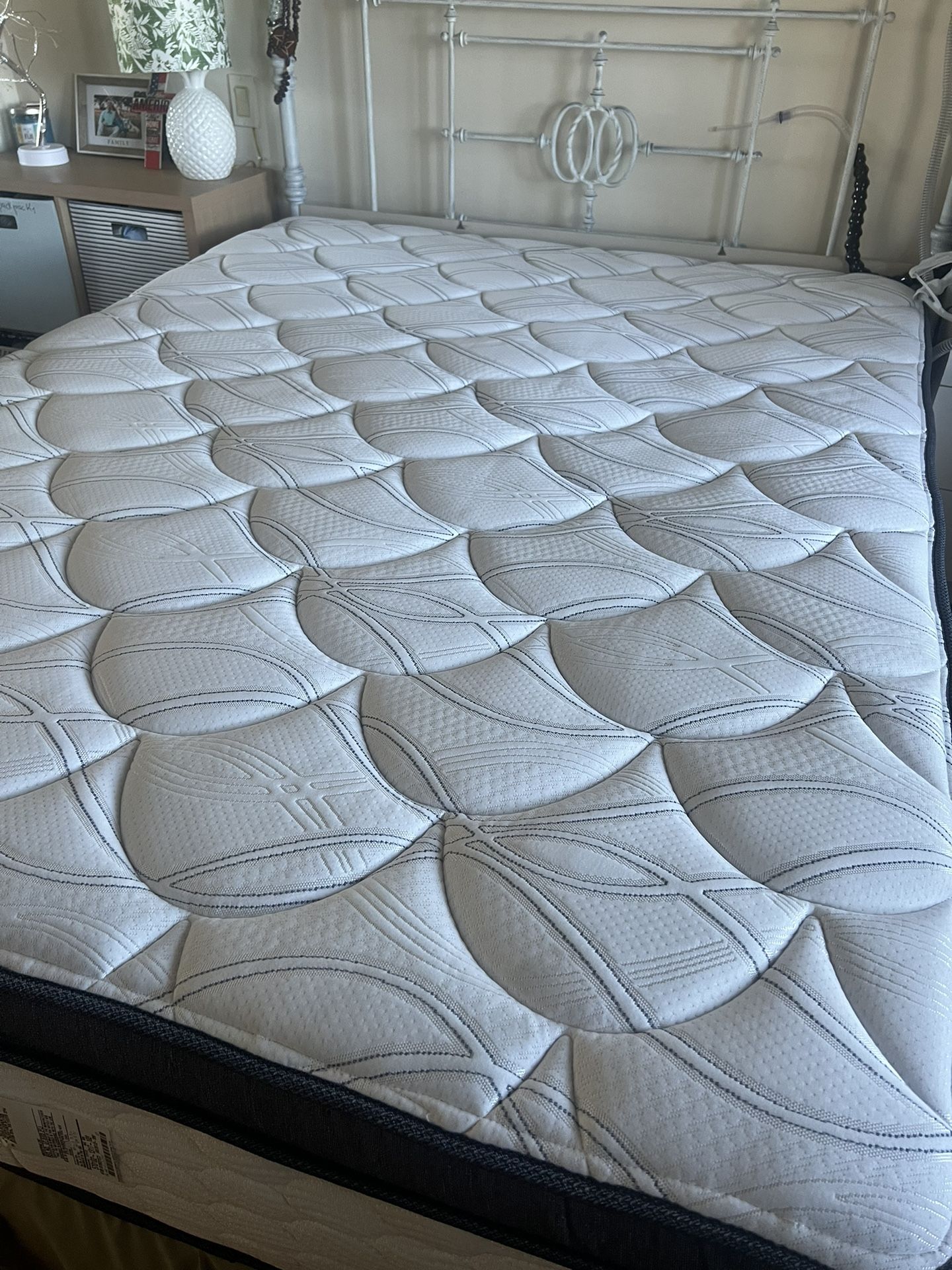 Queen Bed + mattress for sale
